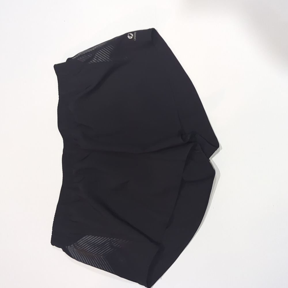 Oiselle black track shorts
